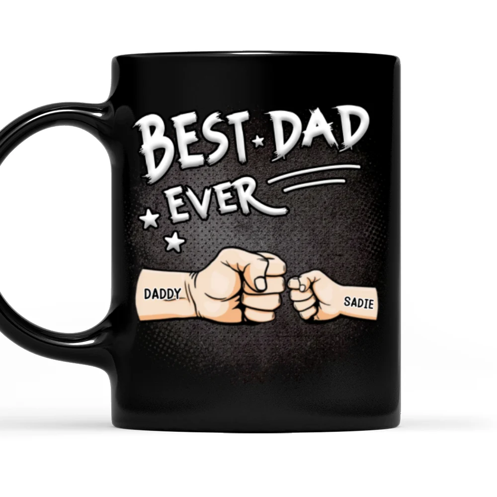 Best Dad - Personalized Custom Coffee Mug - Image 8