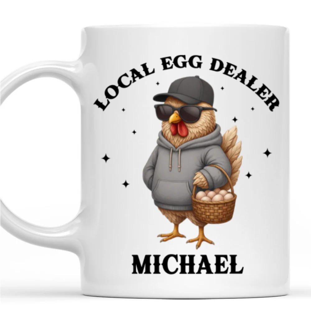 Best Eggs In Town - Personalized Custom Coffee Mug - Image 7