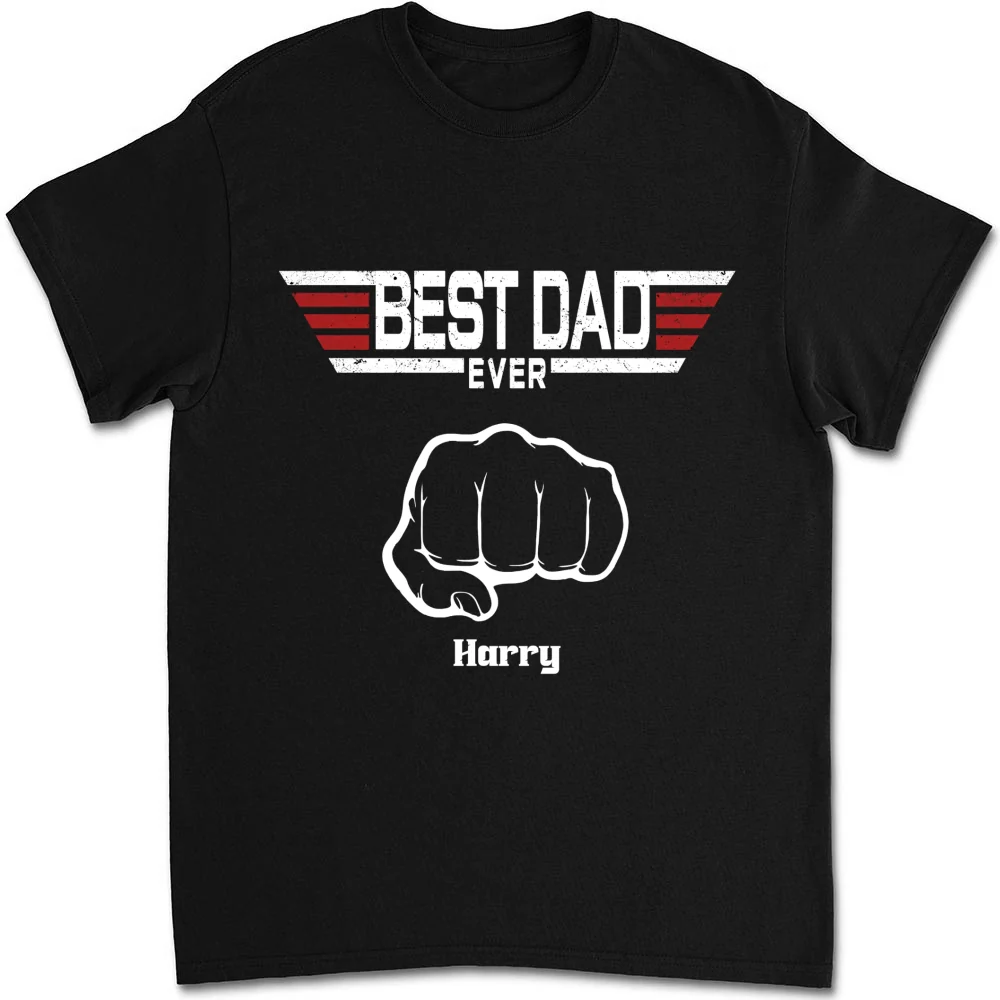 Best Father Ever - Personalized Custom Shirt - Image 6