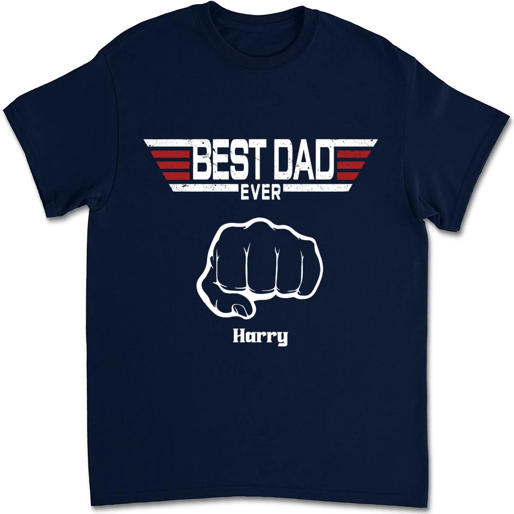 Best Father Ever - Personalized Custom Shirt - Image 9