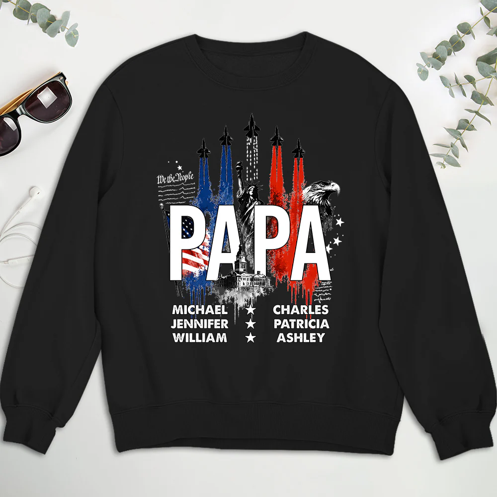 Best Papa - Personalized Custom Shirt - Image 5