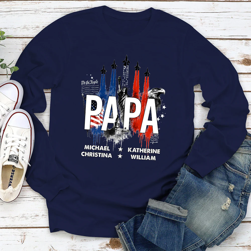Best Papa - Personalized Custom Shirt - Image 6