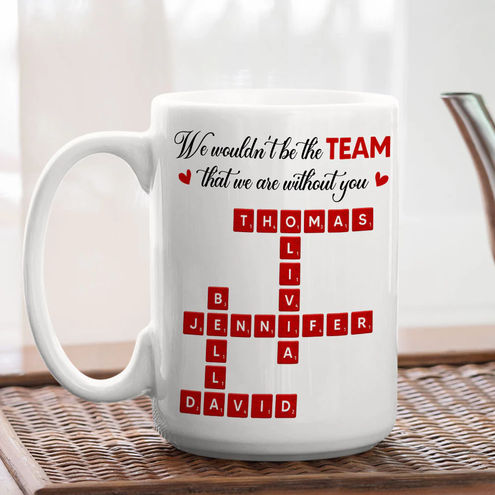 Best Team Ever 2025 Christmas - Personalized Custom Coffee Mug - Image 4