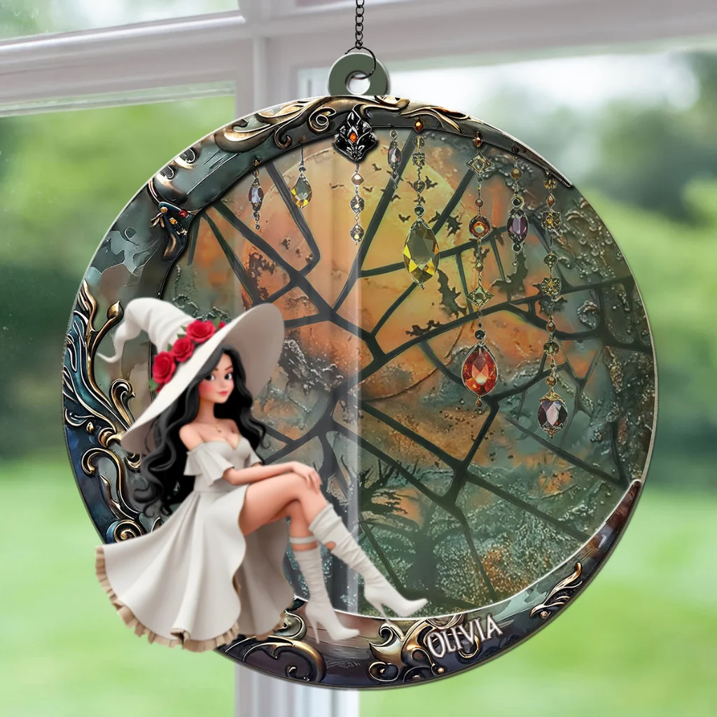 Best Witches - Personalized Custom Suncatcher - Image 7