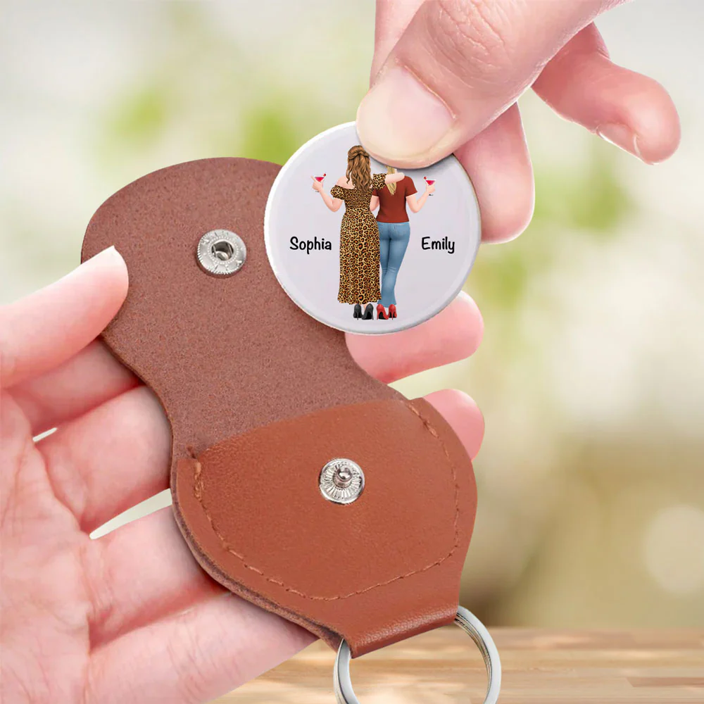 Bestie For Life - Personalized Custom Pocket Hug - Image 4