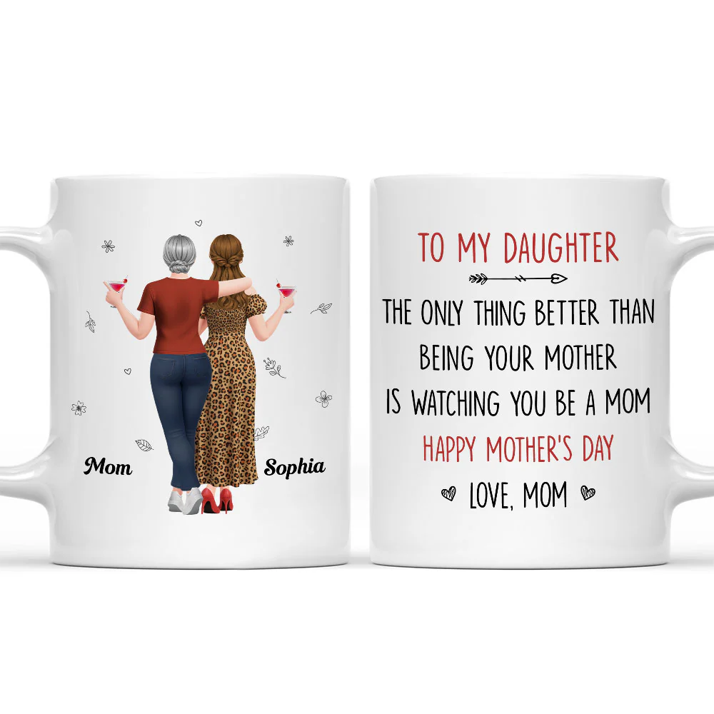Better Than Being Your Mother - Personalized Custom Coffee Mug