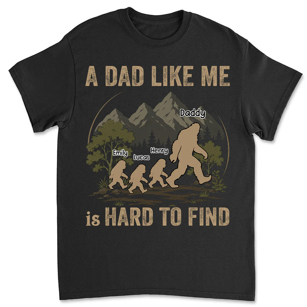 Big Foot Dad - Personalized Custom Shirt