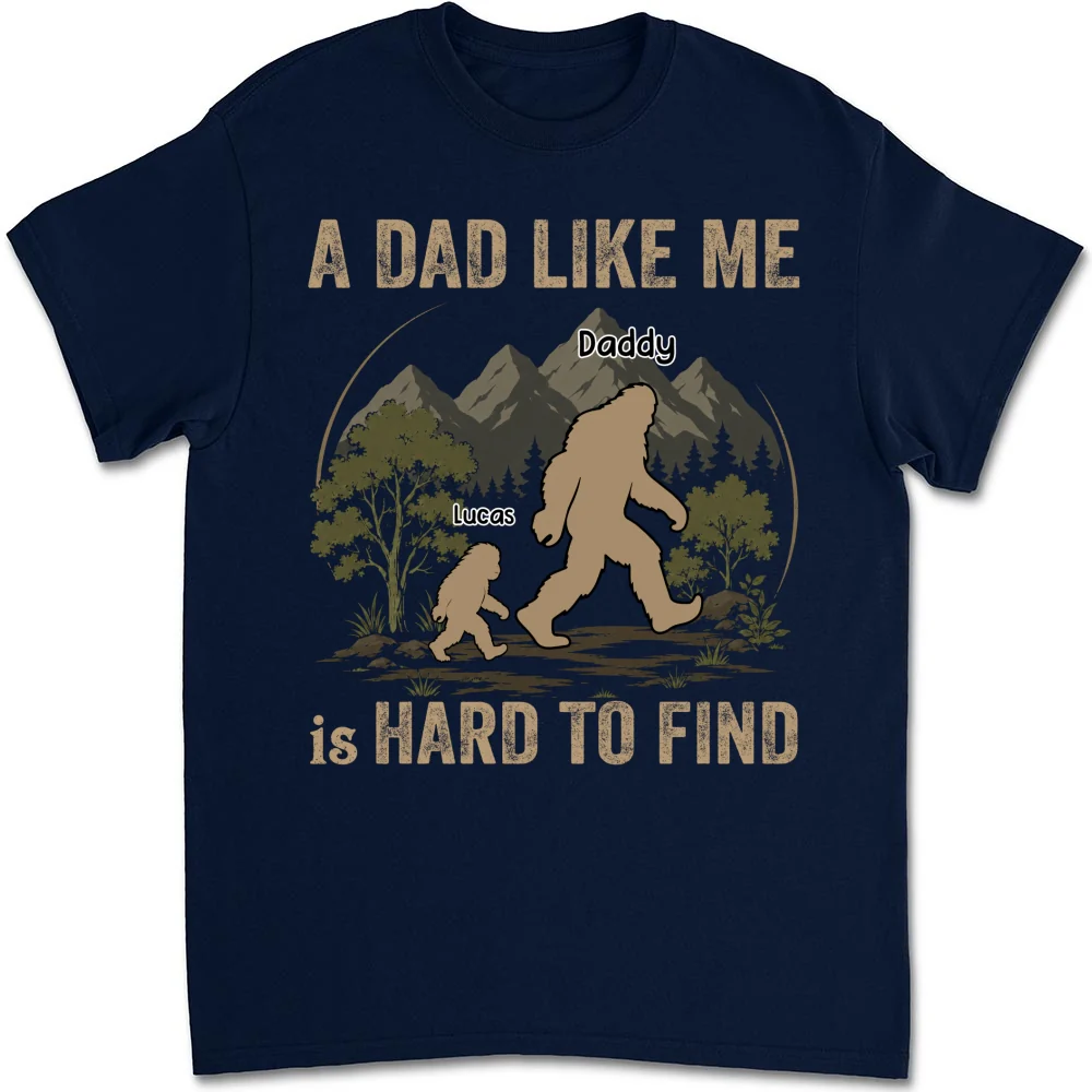 Big Foot Dad - Personalized Custom Shirt - Image 10