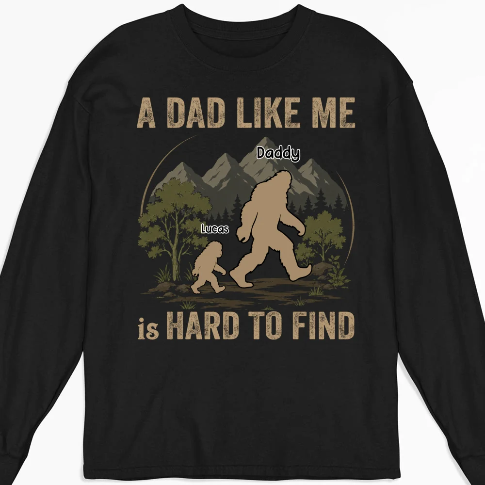 Big Foot Dad - Personalized Custom Shirt - Image 11