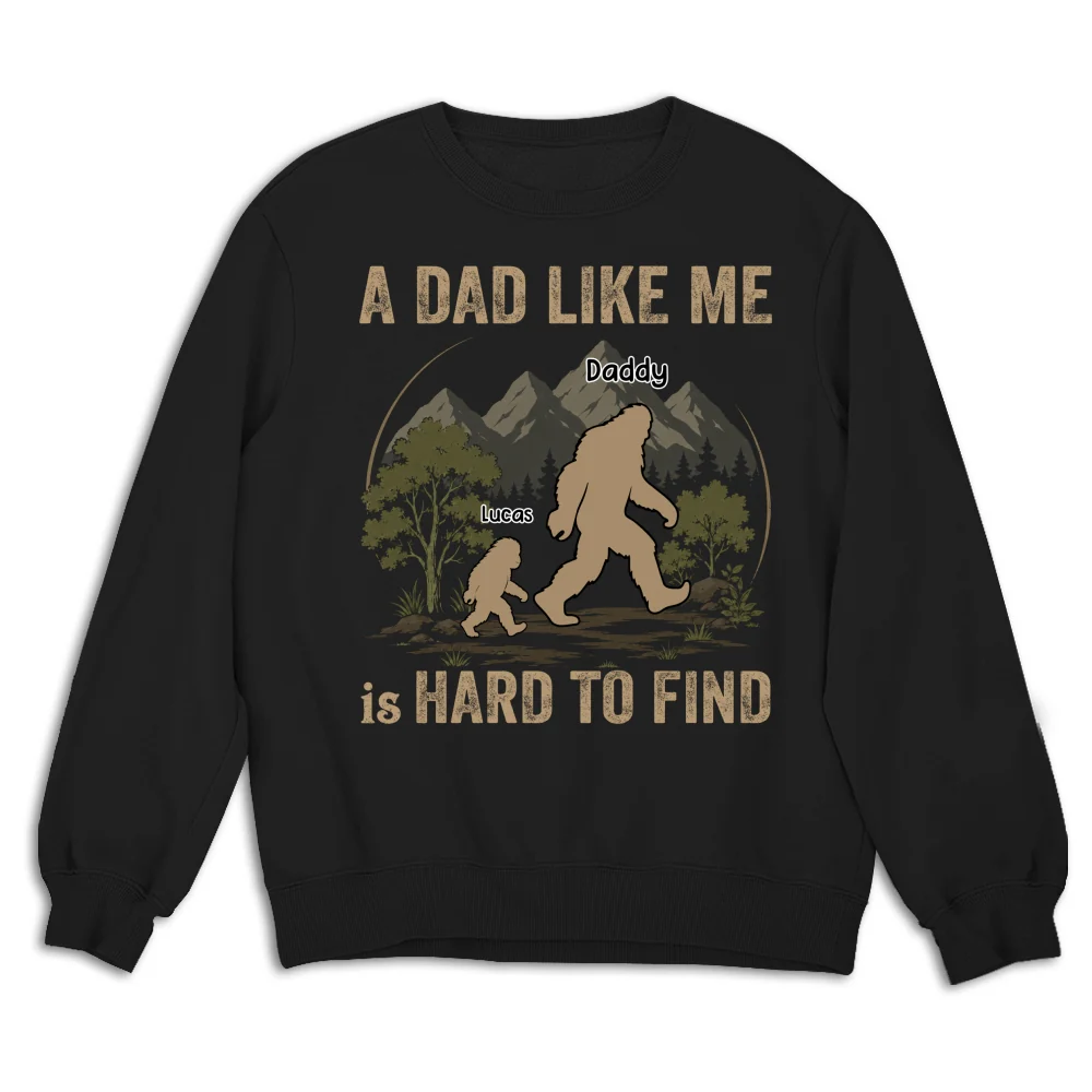 Big Foot Dad - Personalized Custom Shirt - Image 14