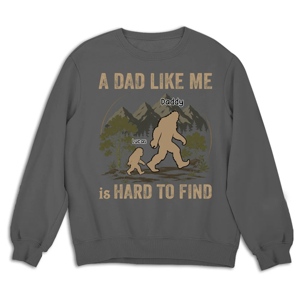 Big Foot Dad - Personalized Custom Shirt - Image 15