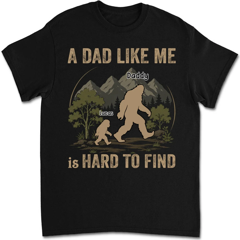 Big Foot Dad - Personalized Custom Shirt - Image 7