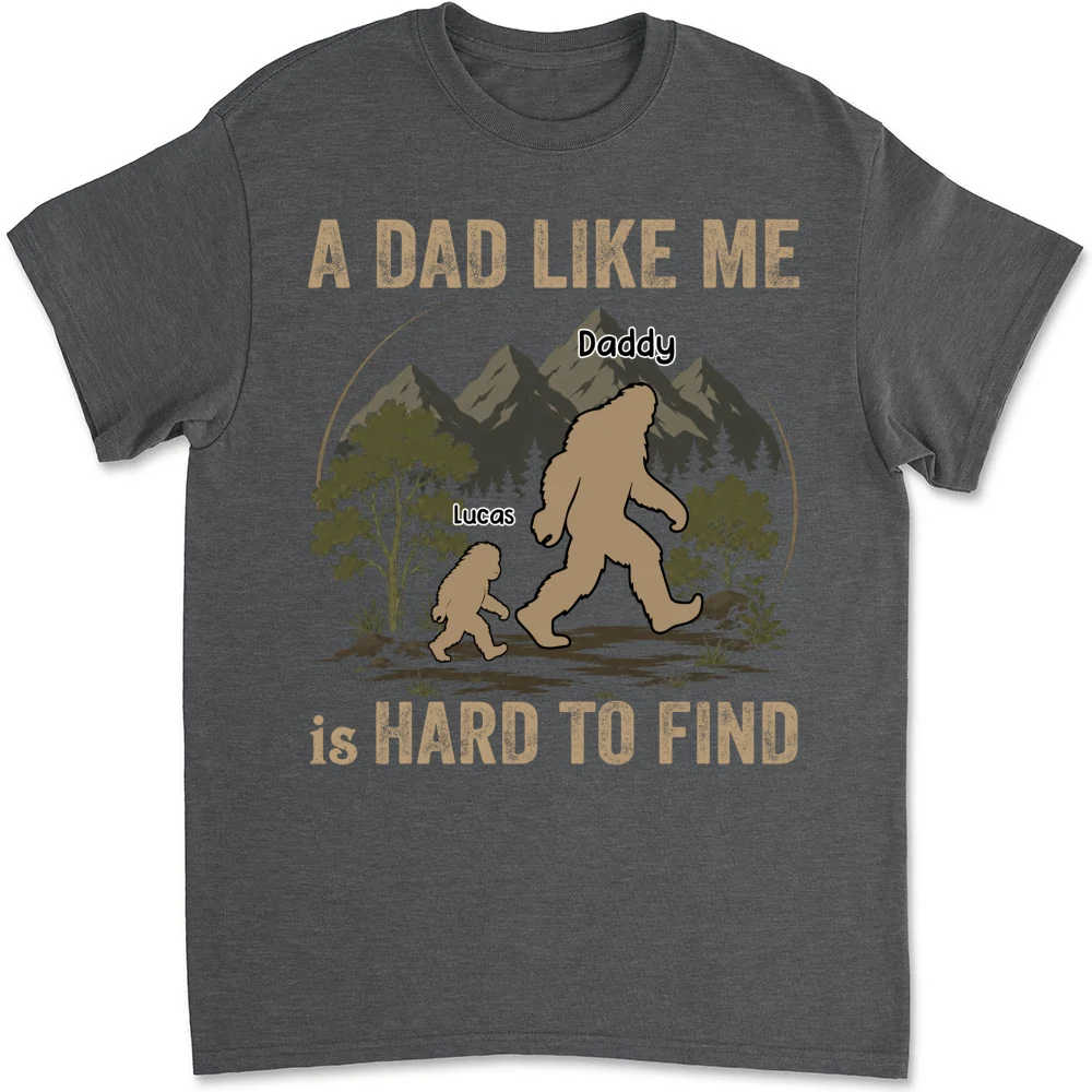 Big Foot Dad - Personalized Custom Shirt - Image 8