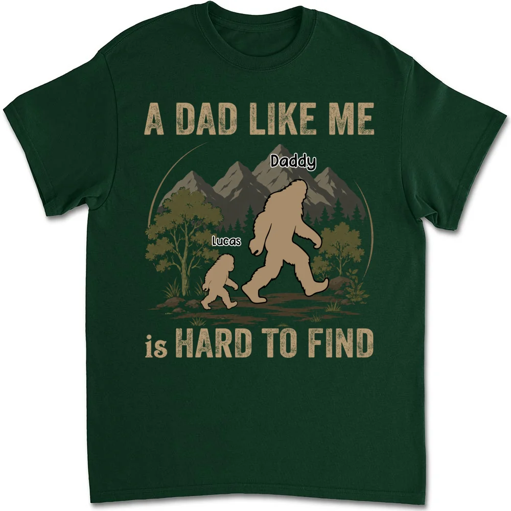 Big Foot Dad - Personalized Custom Shirt - Image 9