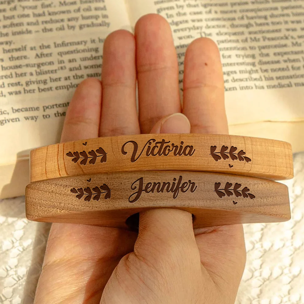 Born To Read - Personalized Custom Book Page Holder - Image 3