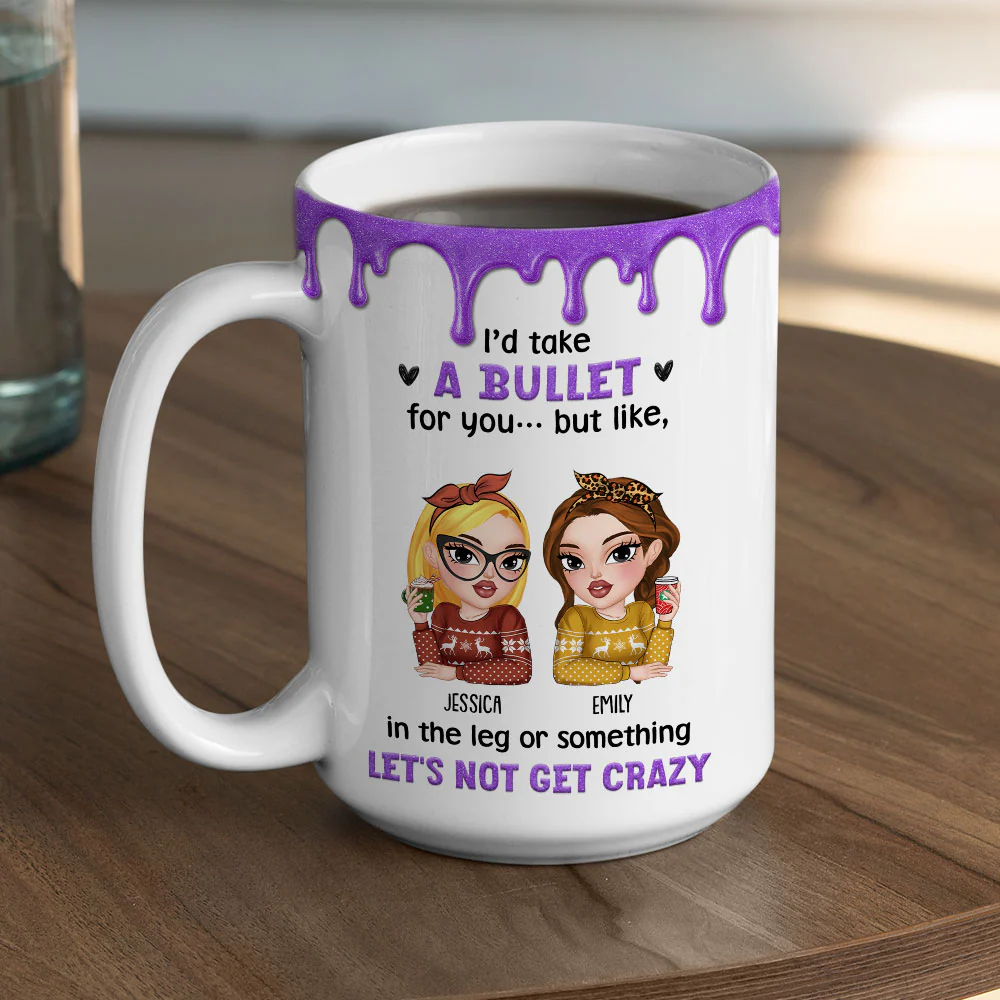 Braincells Missing But Vibes Strong - Personalized Custom Coffee Mug - Image 3