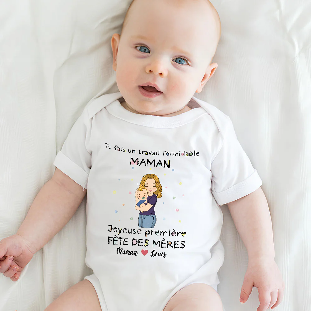 Bravo Pour Ton Travail – Body Bébé Personnalisé - Image 4