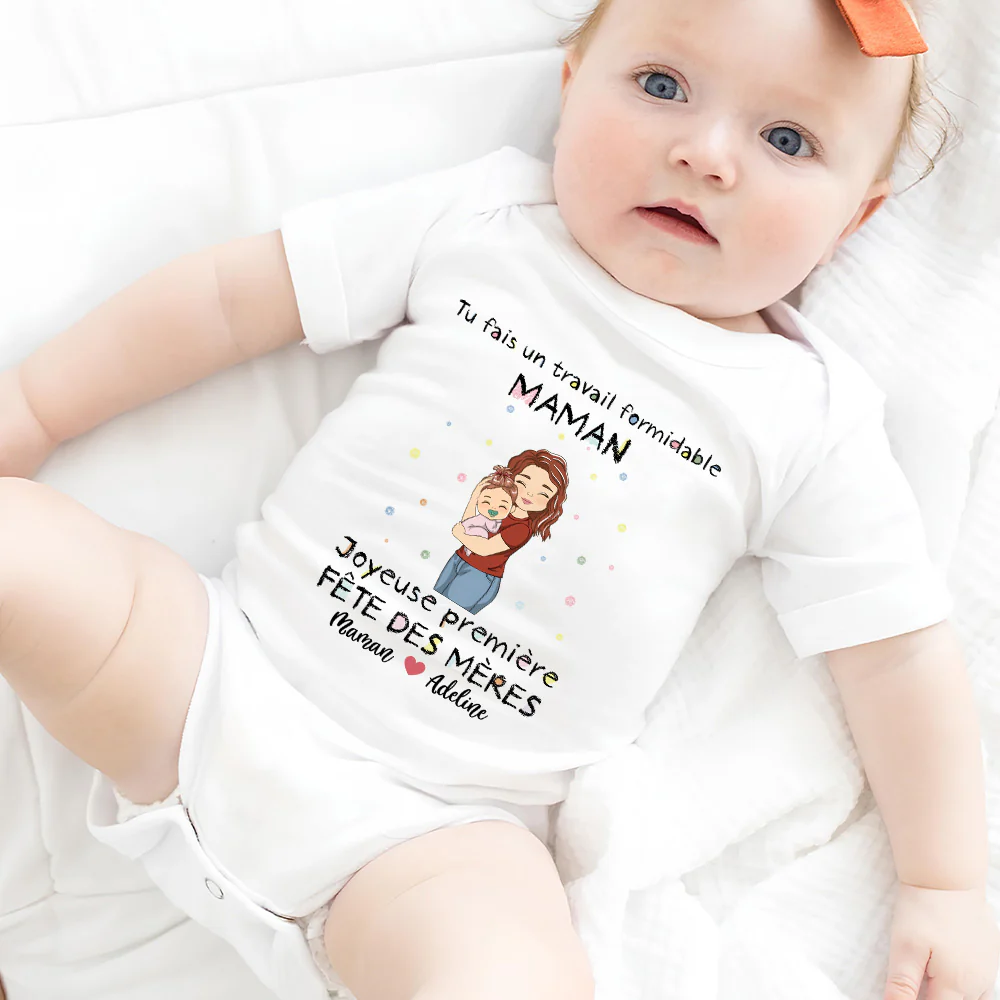 Bravo Pour Ton Travail – Body Bébé Personnalisé - Image 5