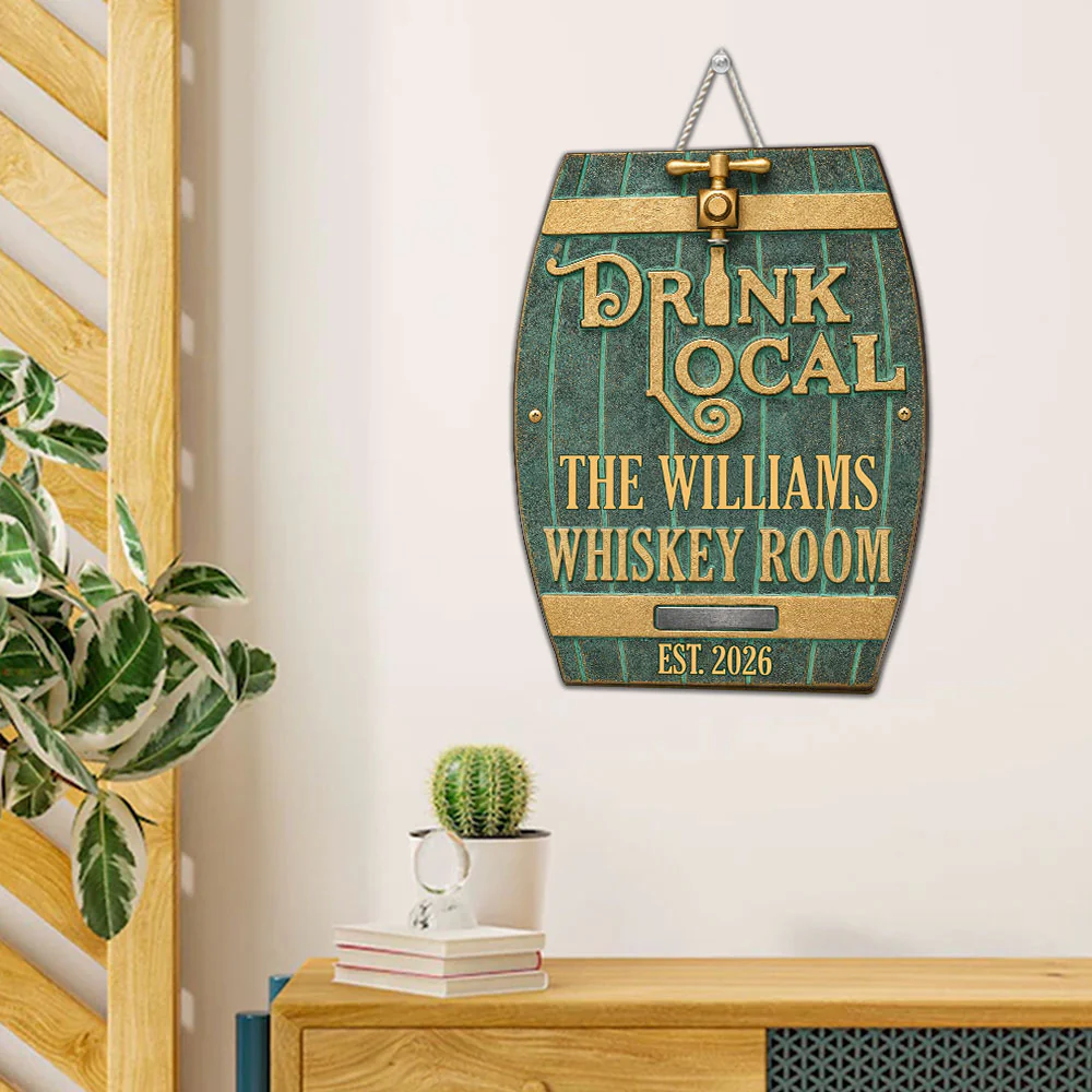 Brewed With Love - Personalized Custom Wood Sign - Image 5