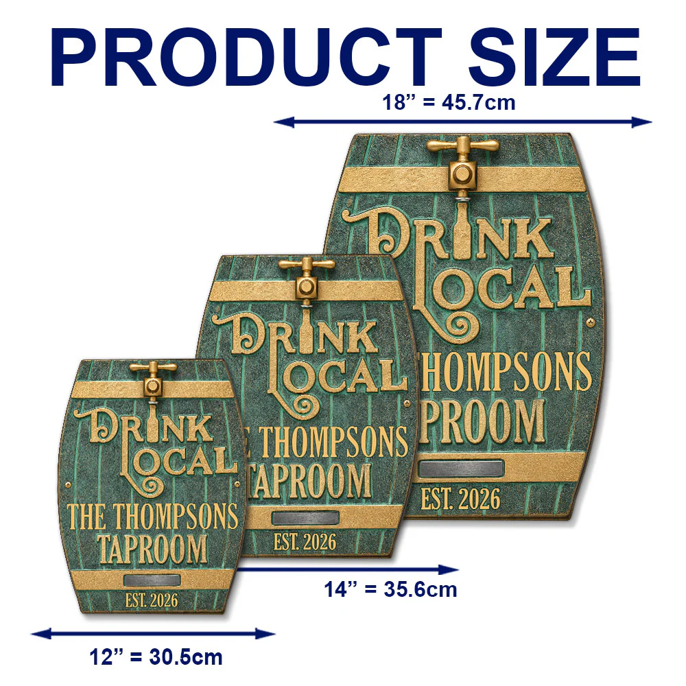 Brewed With Love - Personalized Custom Wood Sign - Image 6
