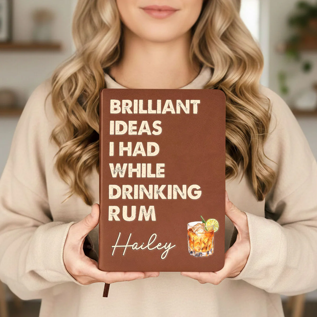 Brilliant Ideas - Personalized Custom Leather Journal - Image 3