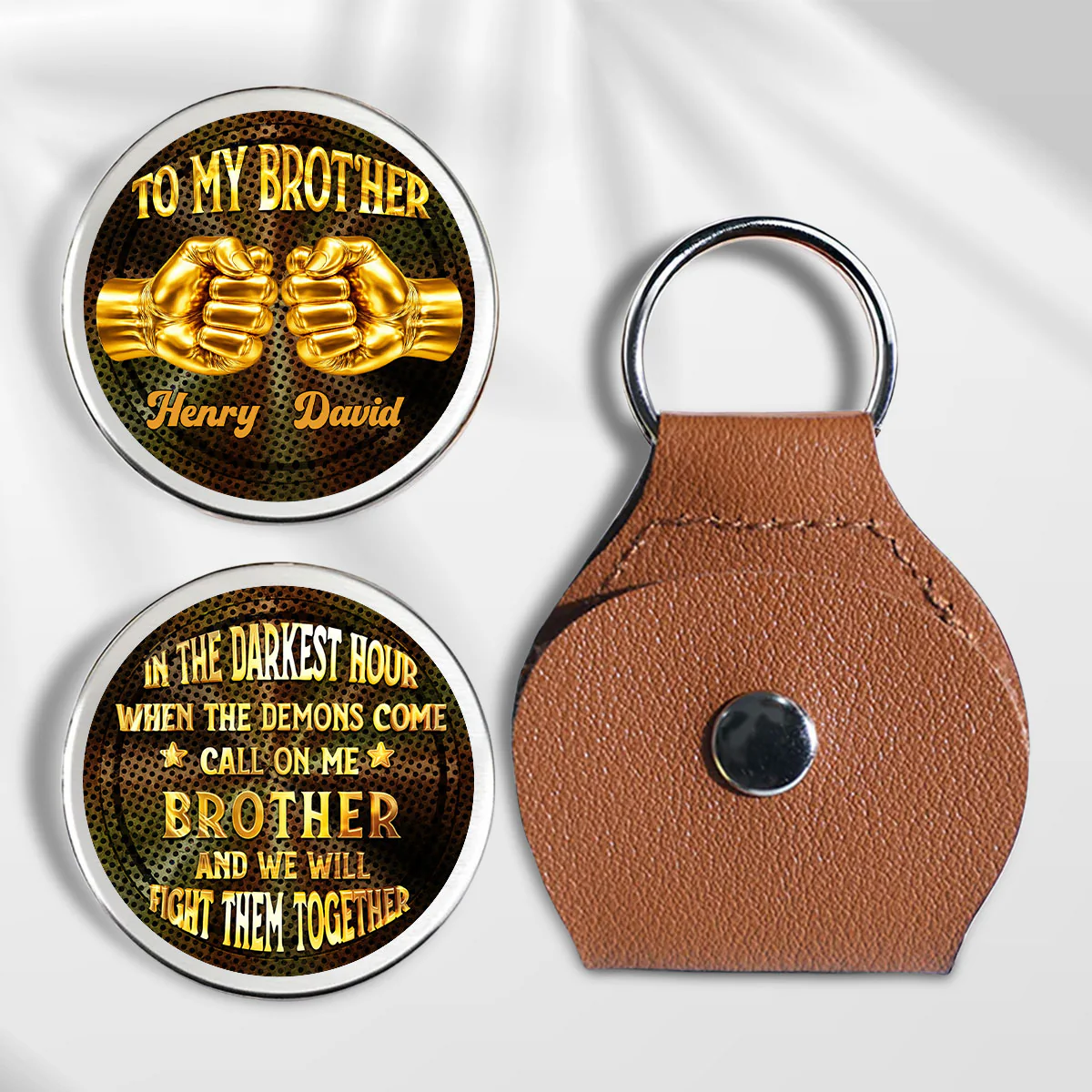 Call On Me Brother - Personalized Custom Pocket Hug