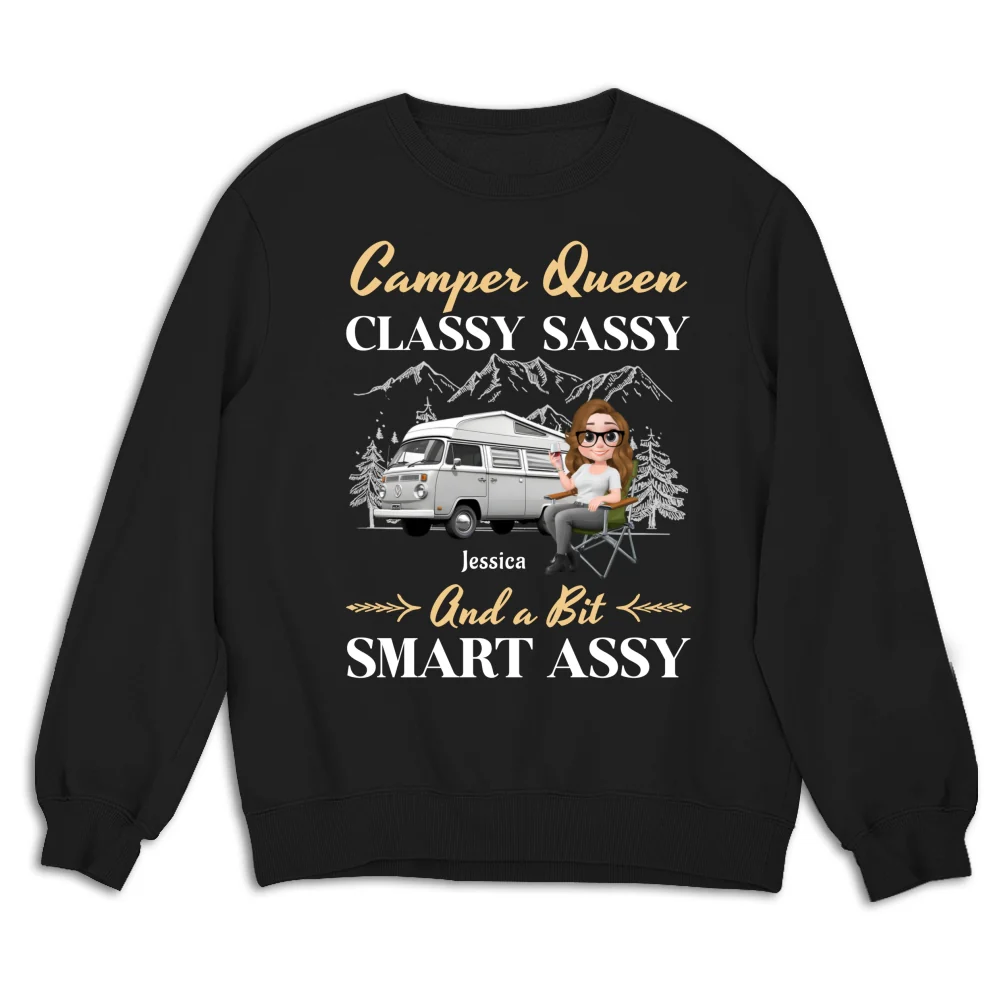 Camper Queen - Personalized Custom Shirt - Image 13