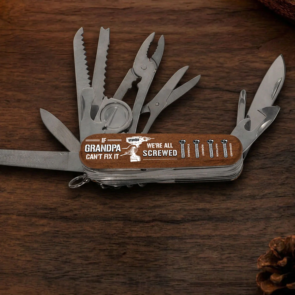 Can Not Fix It - Personalized Custom Pocket Multi Tool - Image 3