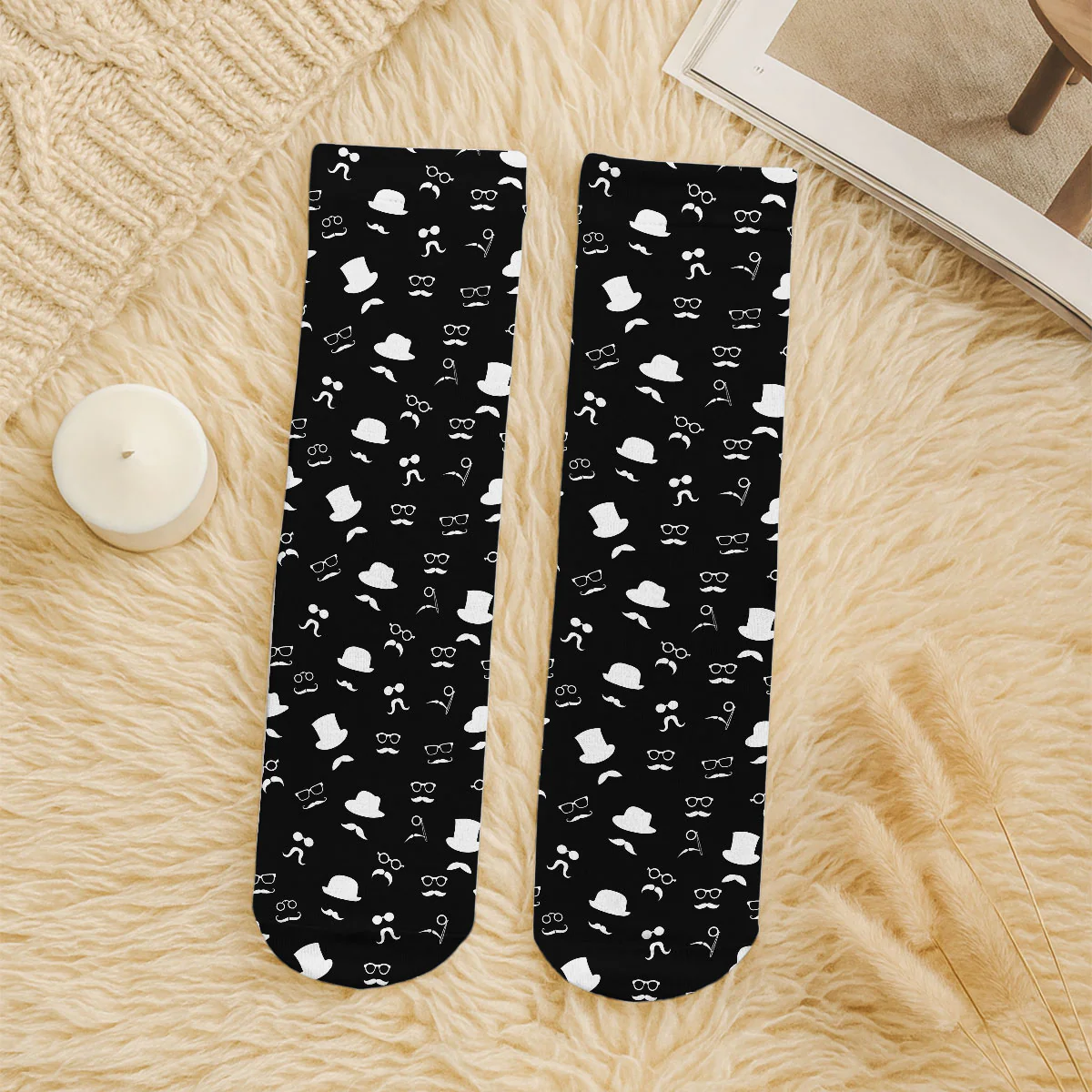 Certified Member Of Eye Rest - Personalized Custom Crew Socks - Image 2