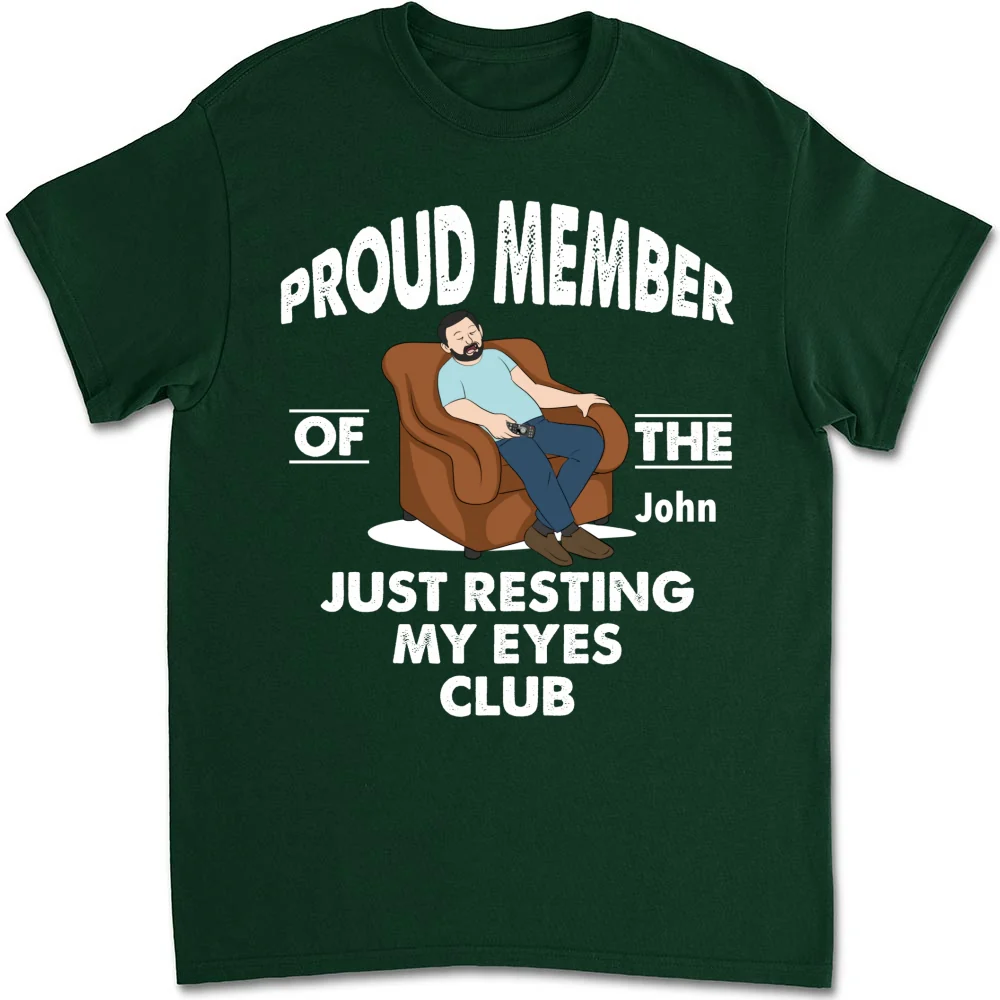Certified Nap Club Member - Personalized Custom Shirt - Image 9