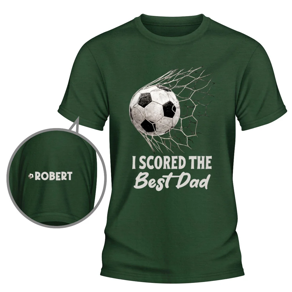 Champion Dad Grandpa - Personalized Custom Shirt With Design On Sleeve - Image 10