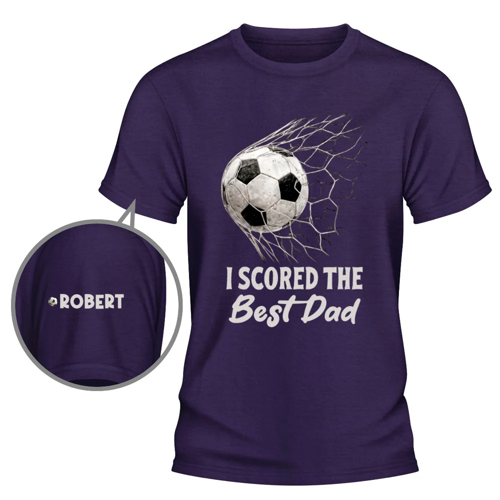 Champion Dad Grandpa - Personalized Custom Shirt With Design On Sleeve - Image 11