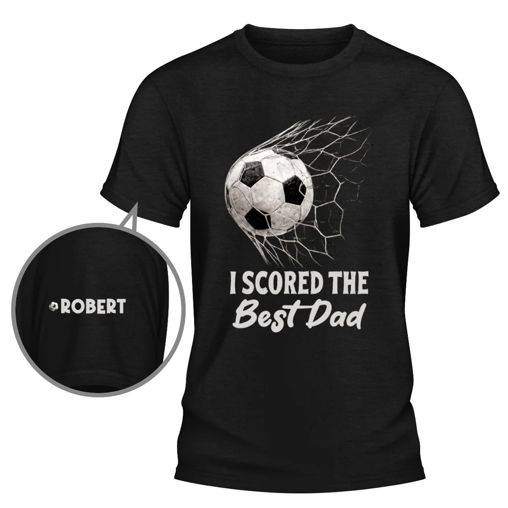 Champion Dad Grandpa - Personalized Custom Shirt With Design On Sleeve - Image 8