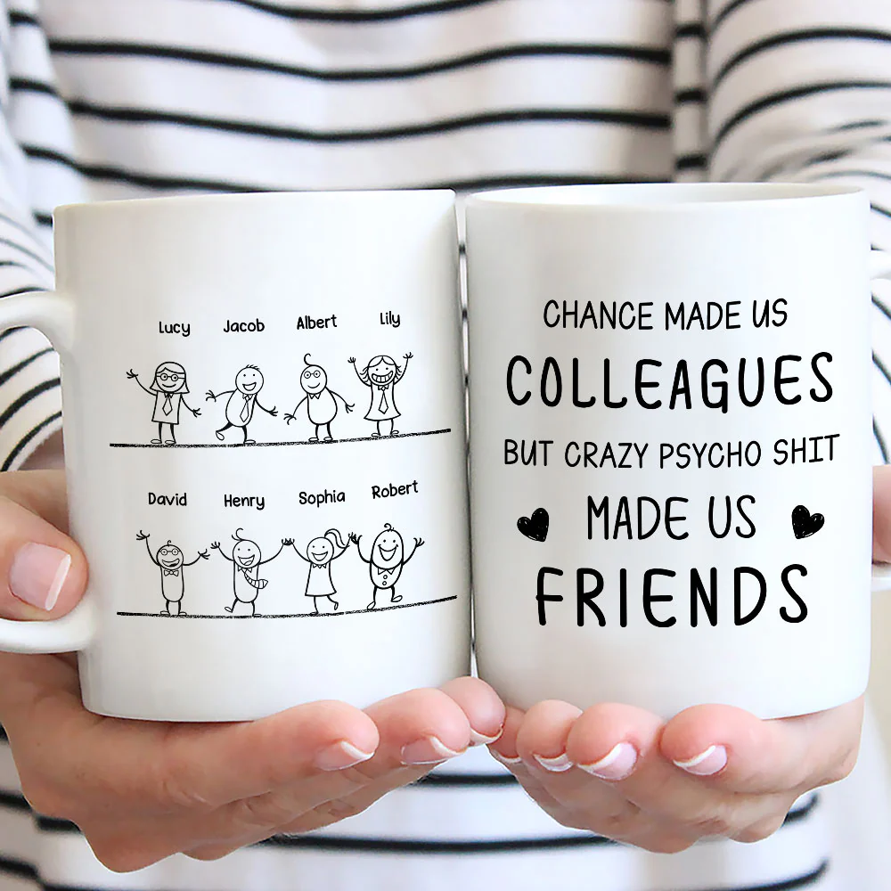 Chance Made Us - Personalized Custom Coffee Mug - Image 3