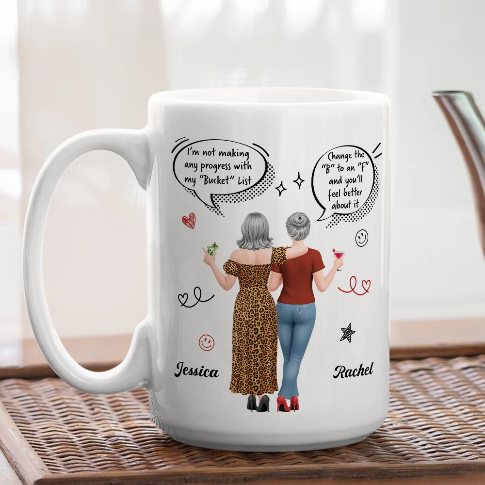 Change The Letter B To F - Personalized Custom Coffee Mug - Image 6