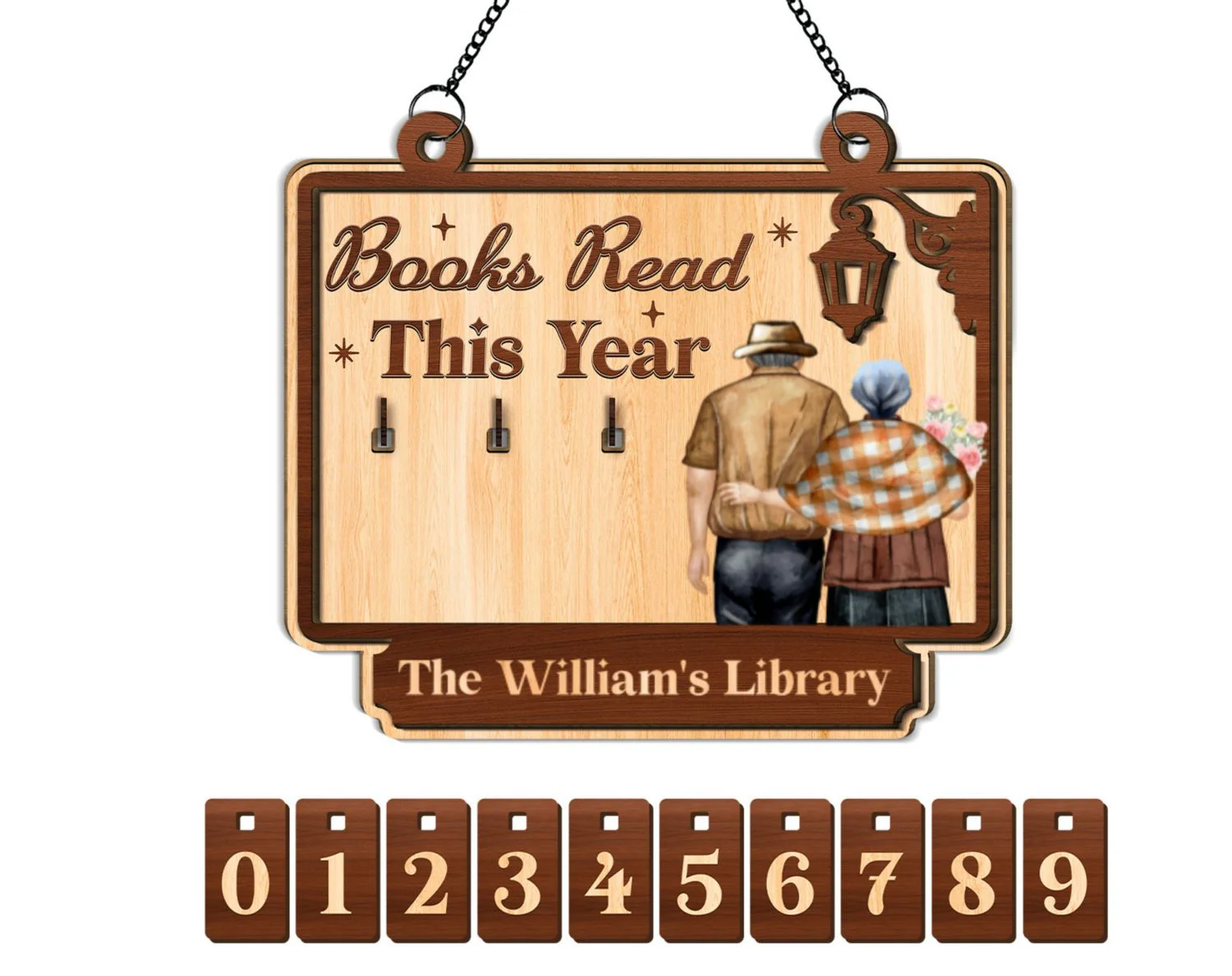 Chapters of Us - Personalized Custom Tracker Sign - Image 5