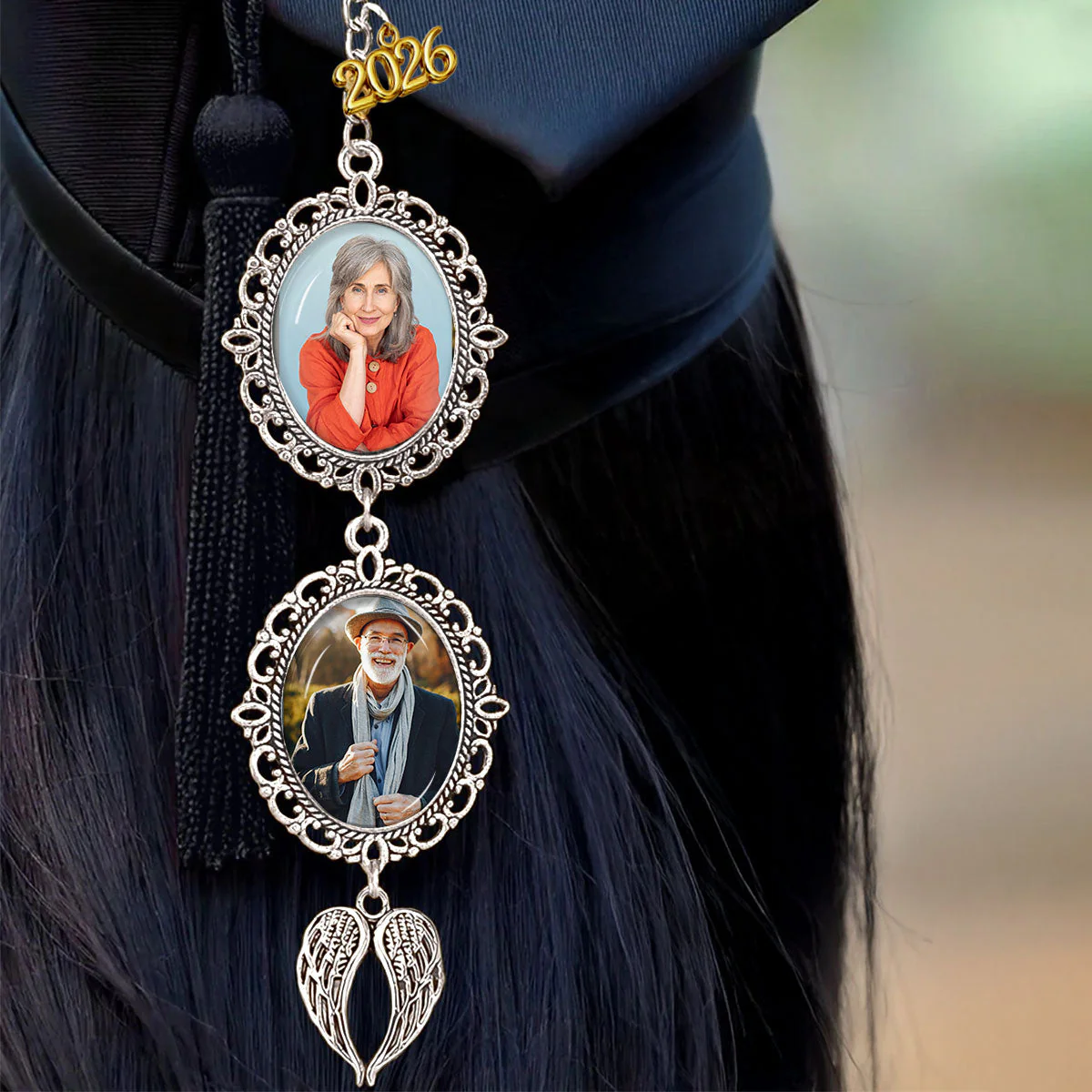 Chasing Dreams Family - Personalized Custom Graduation Tassel - Image 3