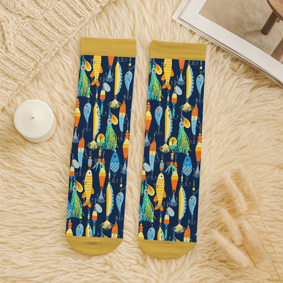 Chasing Tail - Personalized Custom Crew Socks - Image 3