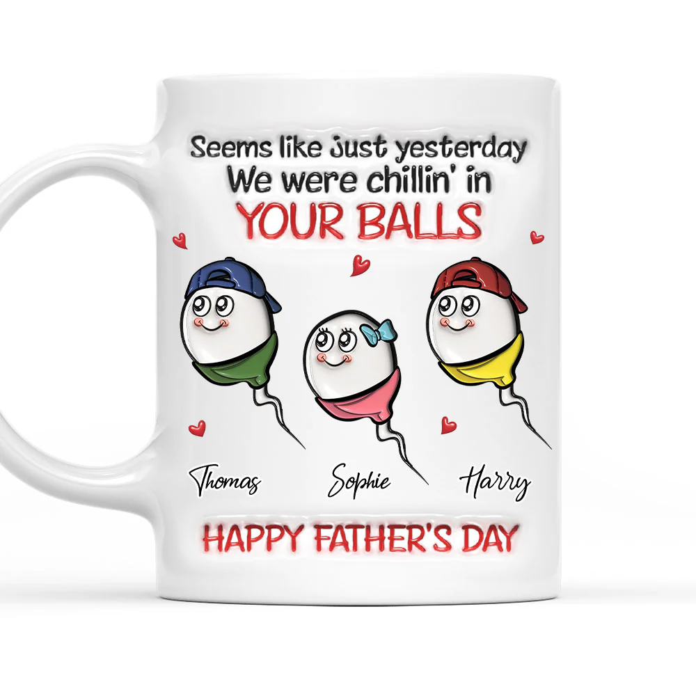 Chilling In Yours - Personalized Custom 3D Inflated Effect Mug
