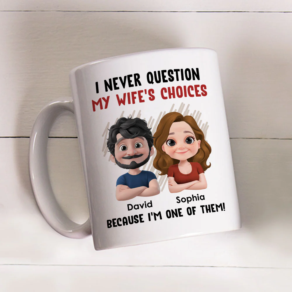 Chosen And Loved - Personalized Custom Coffee Mug - Image 2