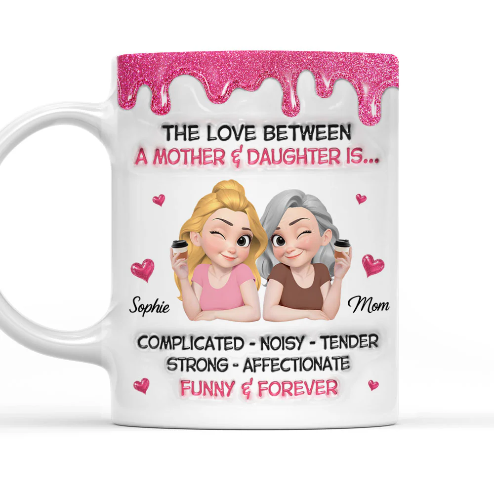 Complicated Noisy Tender - Personalized Custom 3D Inflated Effect Mug