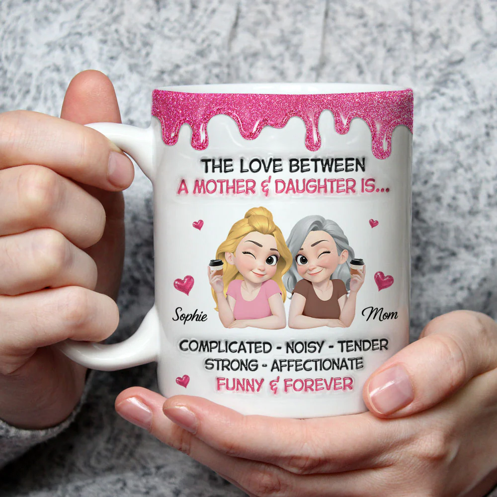 Complicated Noisy Tender - Personalized Custom 3D Inflated Effect Mug - Image 3