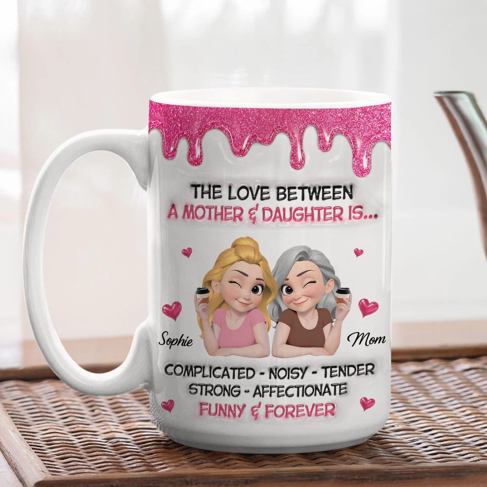 Complicated Noisy Tender - Personalized Custom 3D Inflated Effect Mug - Image 5