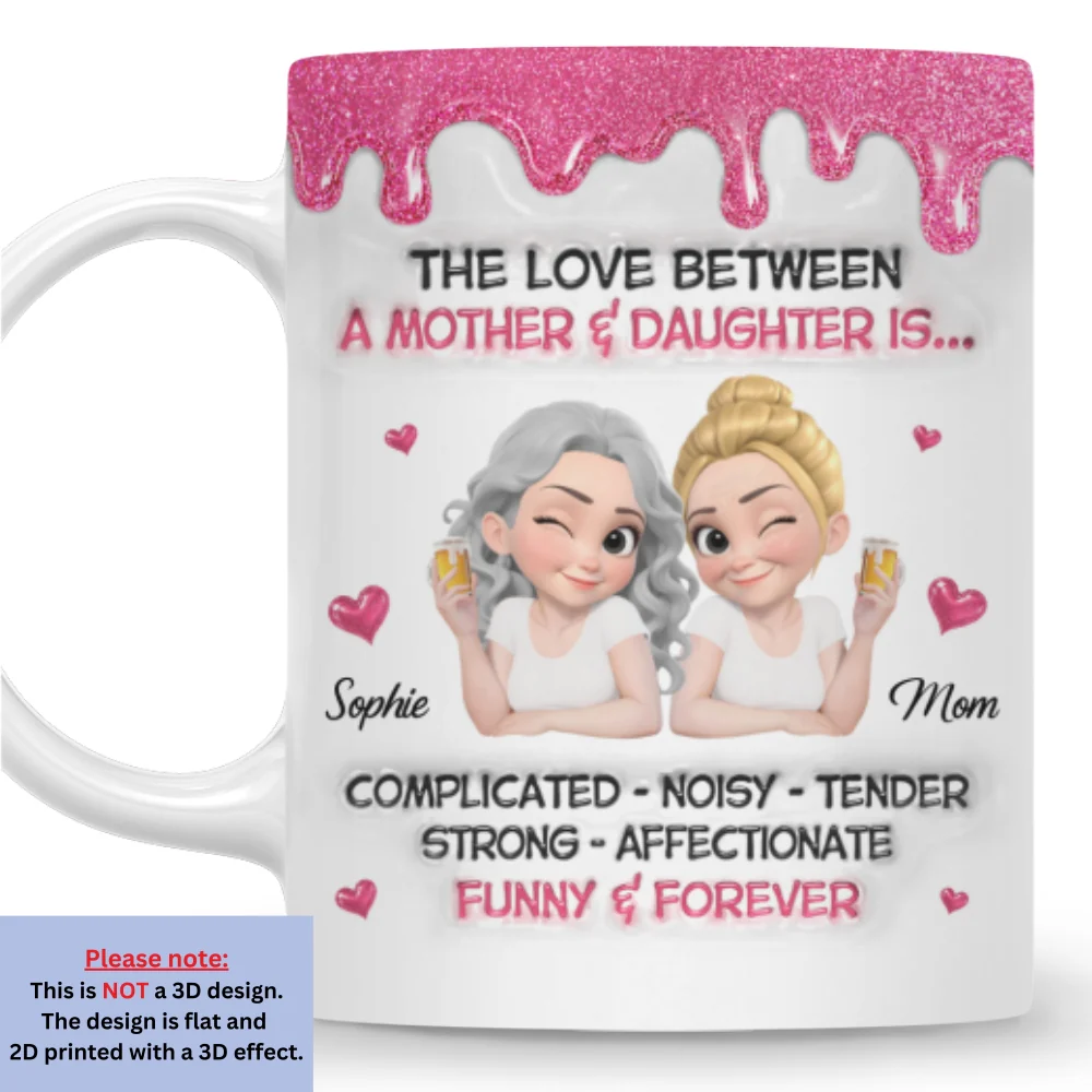 Complicated Noisy Tender - Personalized Custom 3D Inflated Effect Mug - Image 6
