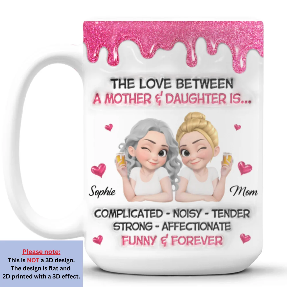Complicated Noisy Tender - Personalized Custom 3D Inflated Effect Mug - Image 7