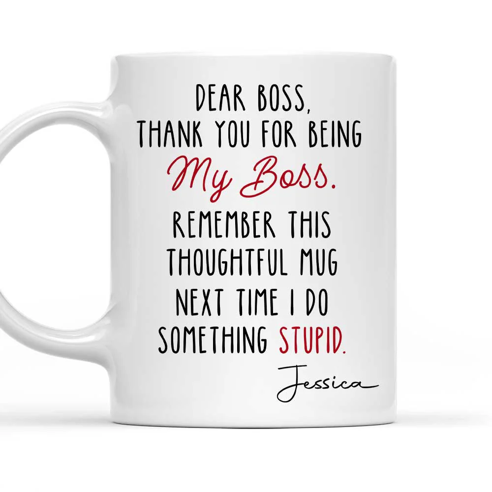 Consider This My Apology Advance - Personalized Custom Coffee Mug