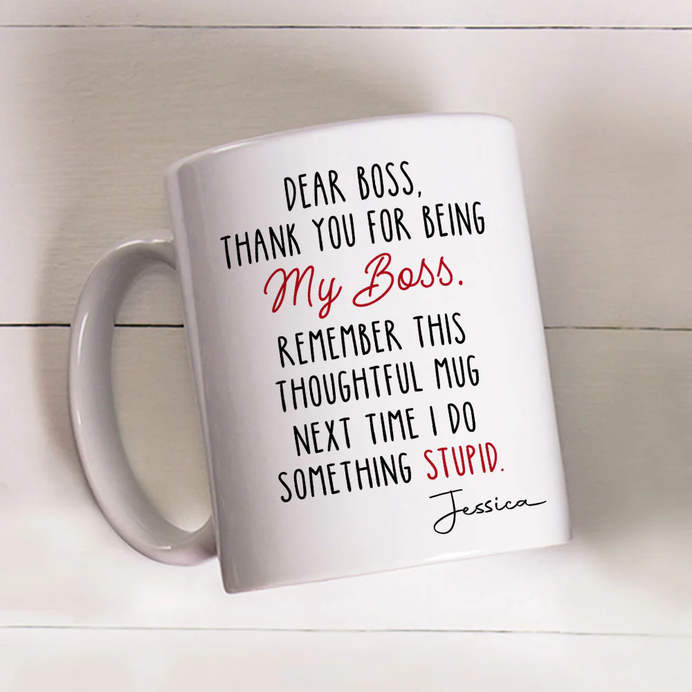 Consider This My Apology Advance - Personalized Custom Coffee Mug - Image 2