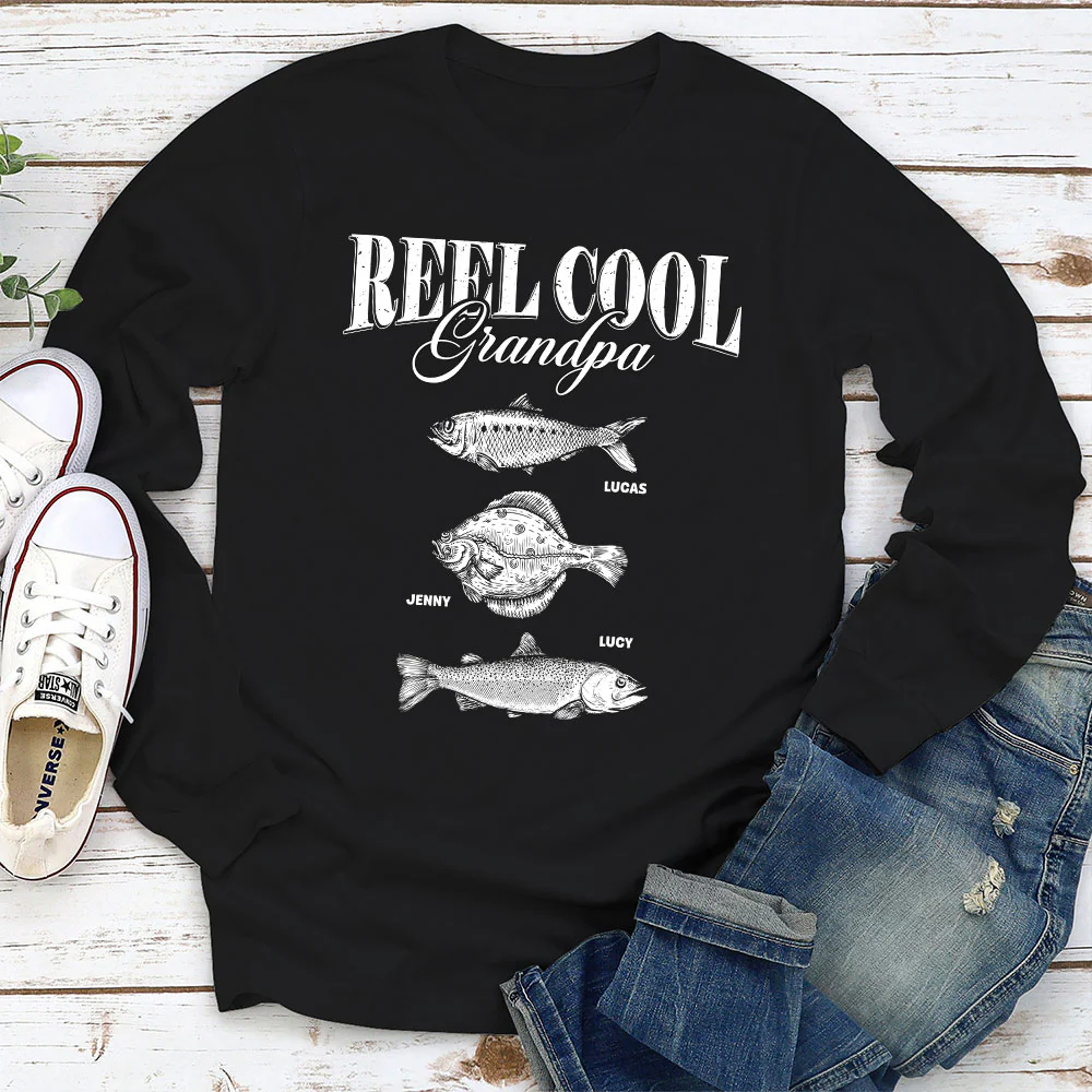 Cool Dad Big Catches - Personalized Custom Shirt - Image 6