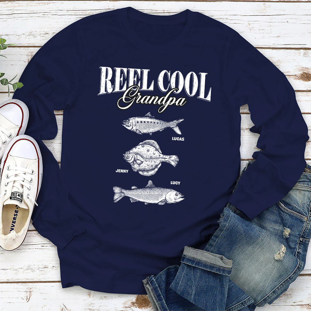 Cool Dad Big Catches - Personalized Custom Shirt - Image 7