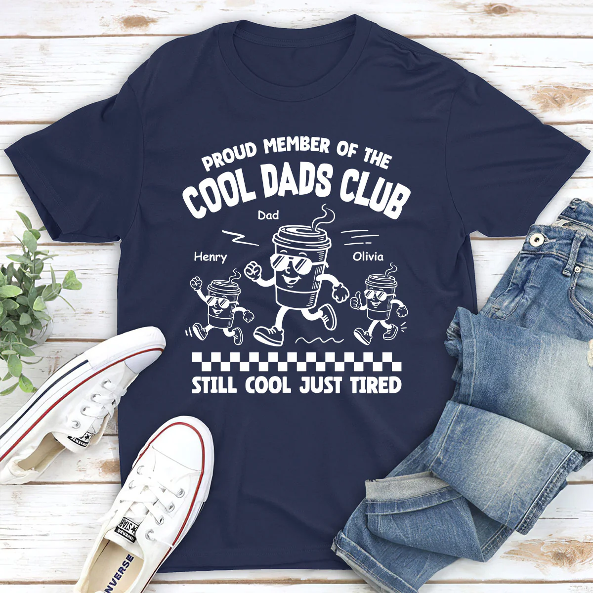 Cool Dad Club - Personalized Custom Shirt - Image 2